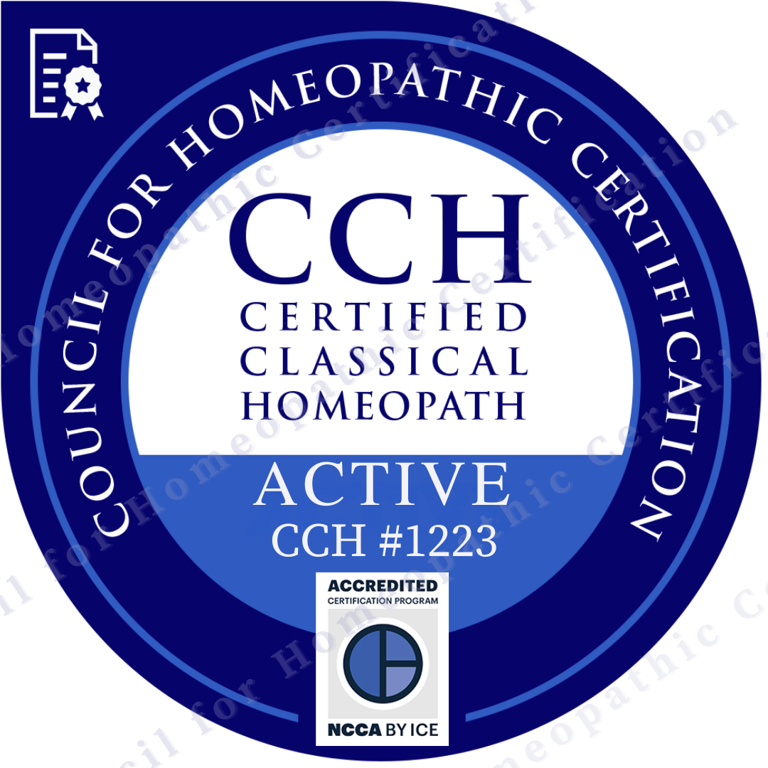 CCH Certified Classical Homeopath — Suzanne Arkoosh, Active